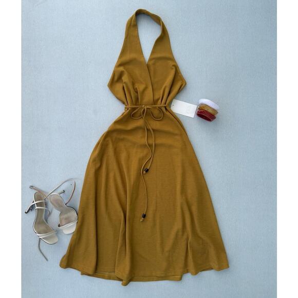 RARE!!! ZARA Halter Neck Dress NWT - Picture 15 of 16